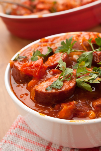 Bold Beauregard and Black Bean Stew