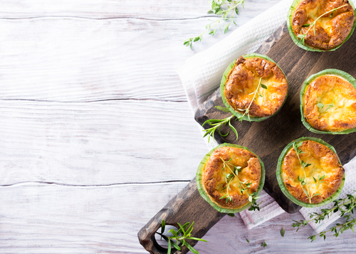 Savoury Kumara Tartlets in Pastry Cases