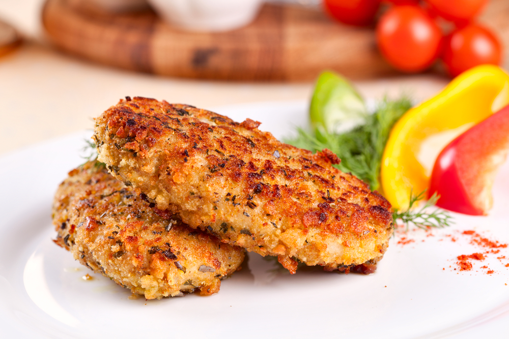 Smoked fish and kumara hash cakes