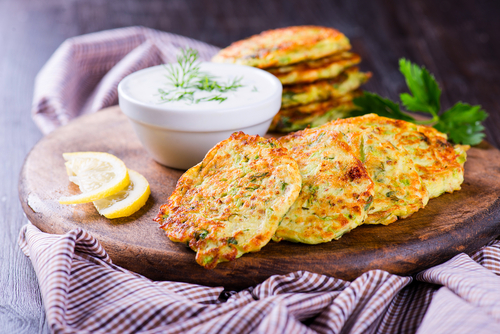 Kai Moana and Kumara Fritters