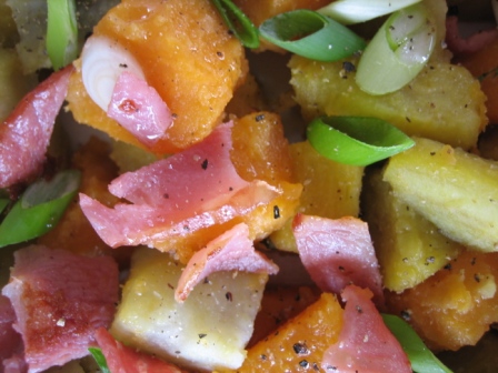 Hot or Cold Kumara Salad